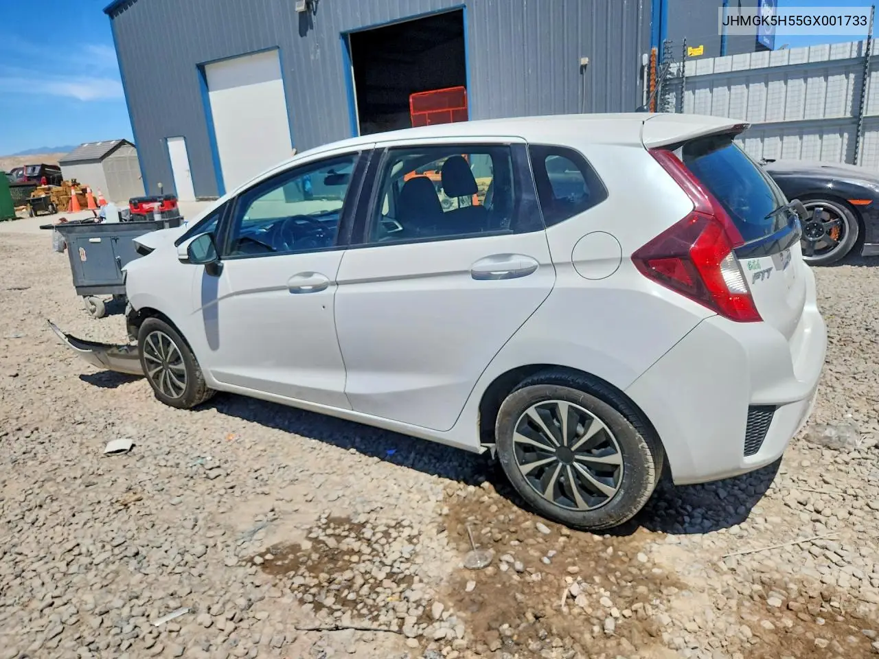 2016 Honda Fit Lx VIN: JHMGK5H55GX001733 Lot: 57501616