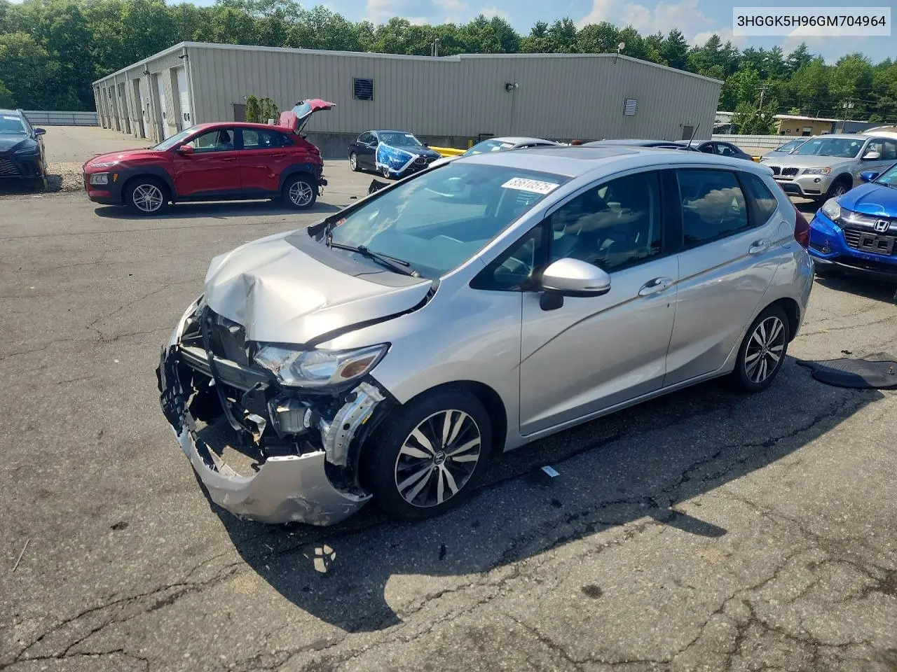 2016 Honda Fit Ex VIN: 3HGGK5H96GM704964 Lot: 59063926