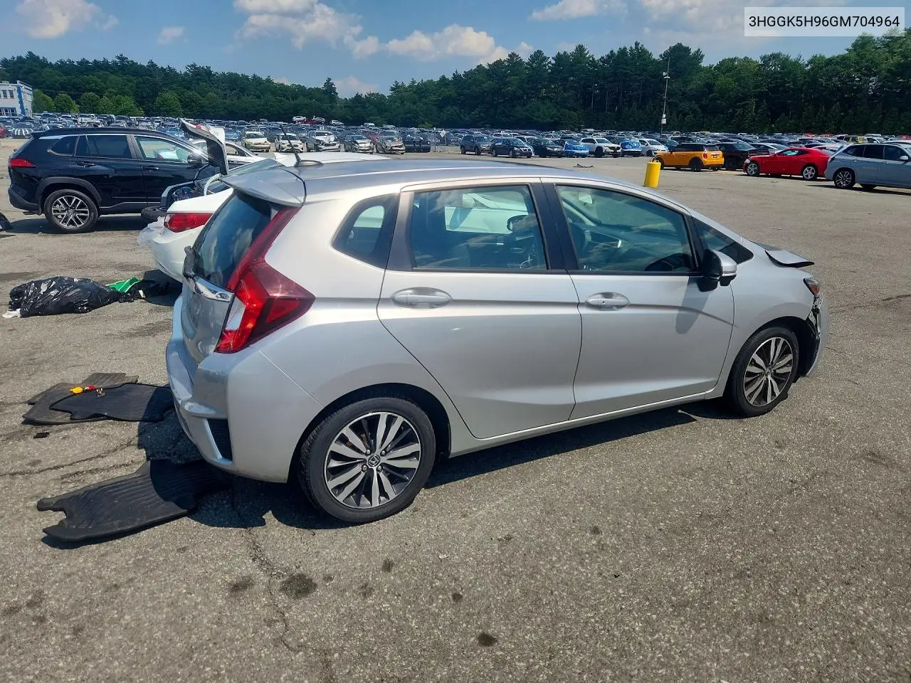 2016 Honda Fit Ex VIN: 3HGGK5H96GM704964 Lot: 59063926