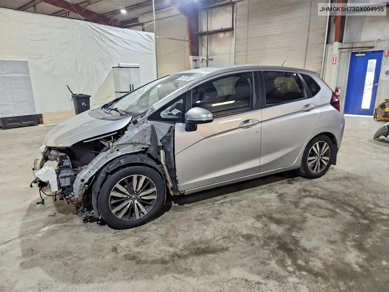 2016 Honda Fit Ex VIN: JHMGK5H73GX004955 Lot: 60677986