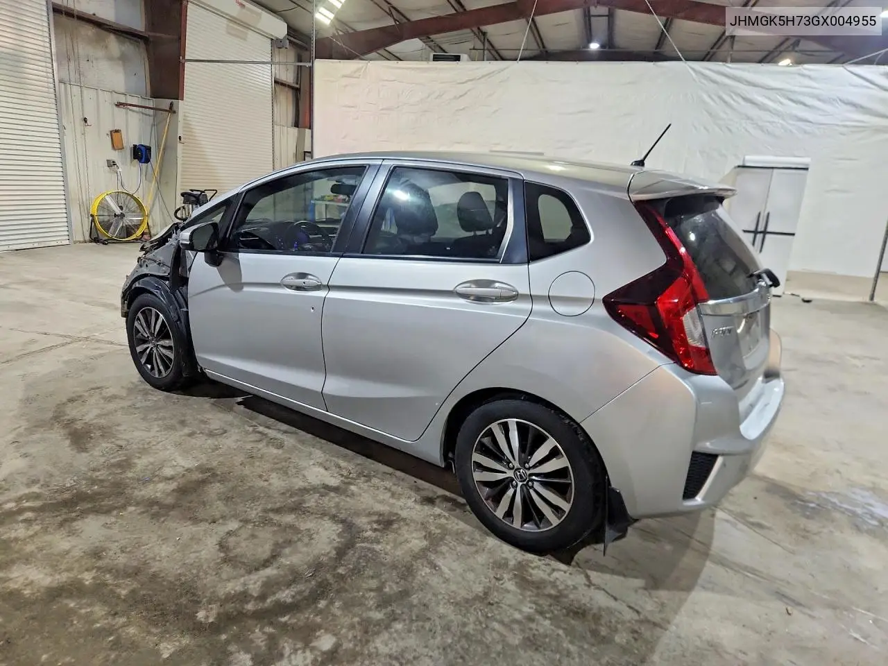 2016 Honda Fit Ex VIN: JHMGK5H73GX004955 Lot: 60677986