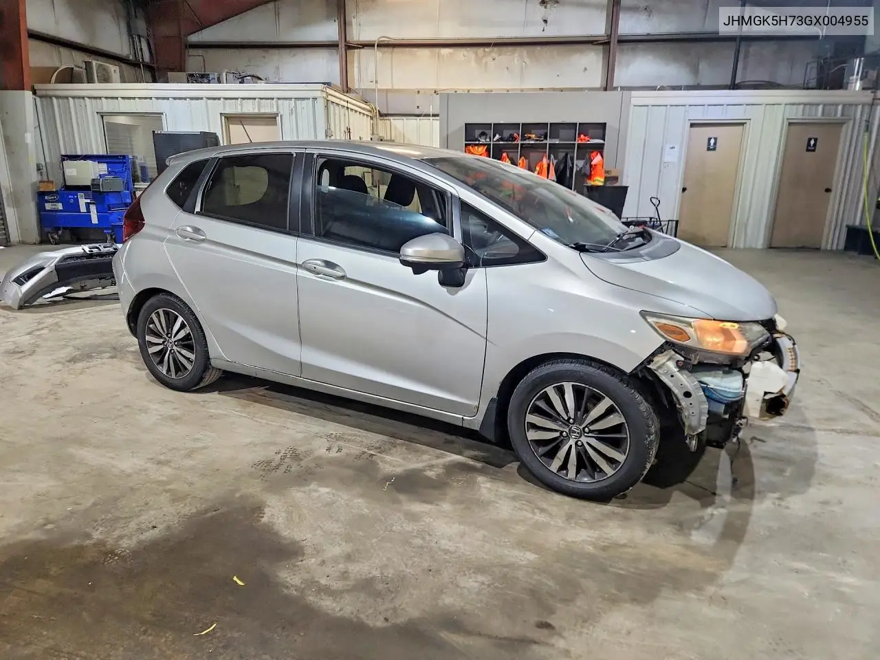 2016 Honda Fit Ex VIN: JHMGK5H73GX004955 Lot: 60677986