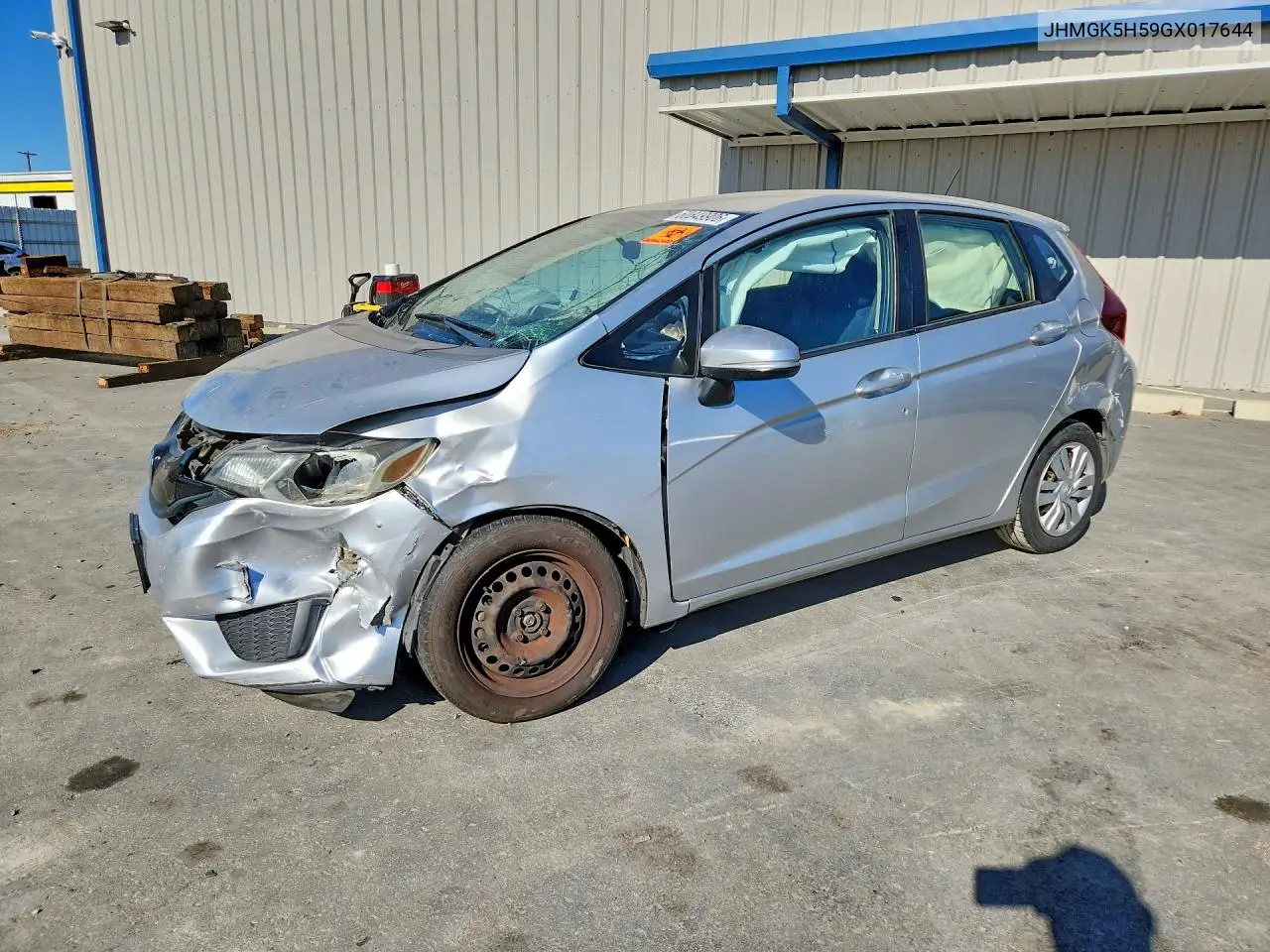 2016 Honda Fit Lx VIN: JHMGK5H59GX017644 Lot: 60849906