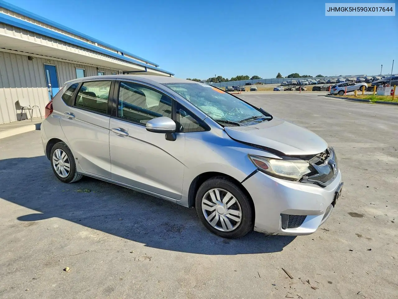 2016 Honda Fit Lx VIN: JHMGK5H59GX017644 Lot: 60849906
