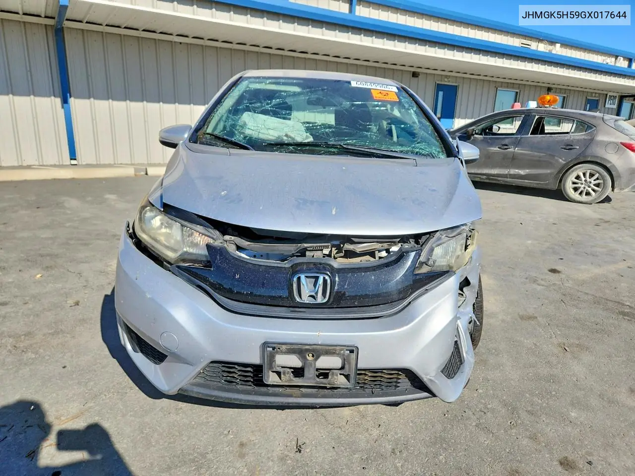 2016 Honda Fit Lx VIN: JHMGK5H59GX017644 Lot: 60849906