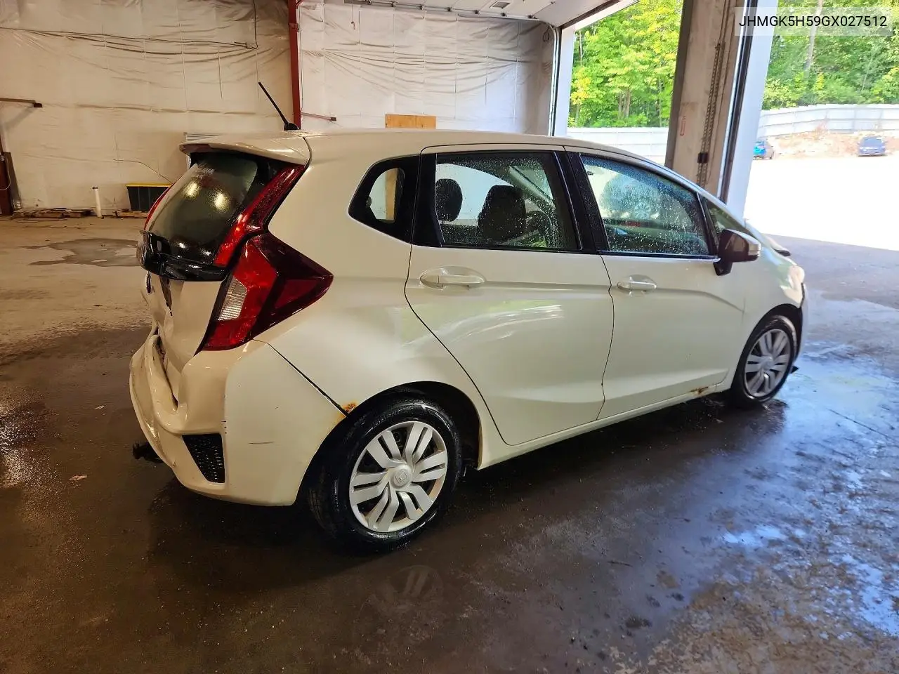2016 Honda Fit Lx VIN: JHMGK5H59GX027512 Lot: 61017936