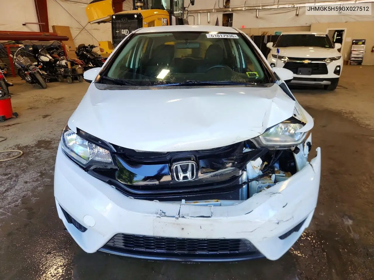 2016 Honda Fit Lx VIN: JHMGK5H59GX027512 Lot: 61017936