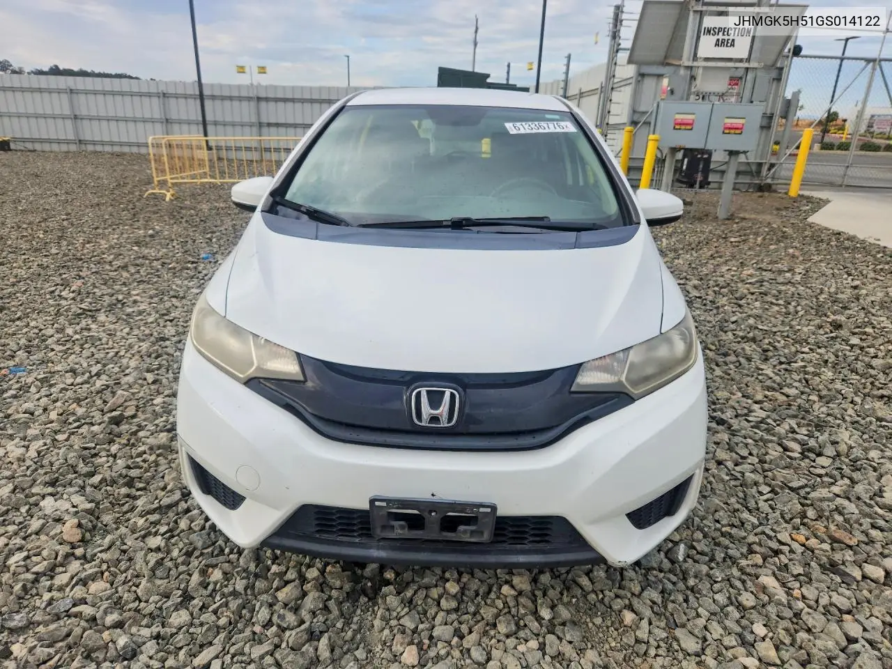 2016 Honda Fit Lx VIN: JHMGK5H51GS014122 Lot: 61336776