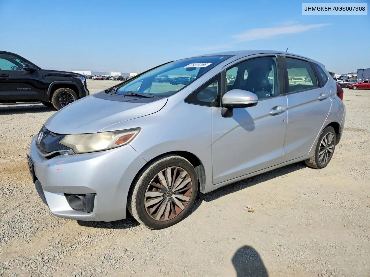 2016 Honda Fit Ex VIN: JHMGK5H70GS007308 Lot: 61499266