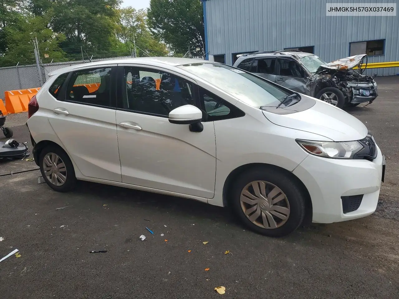 2016 Honda Fit Lx VIN: JHMGK5H57GX037469 Lot: 61924006