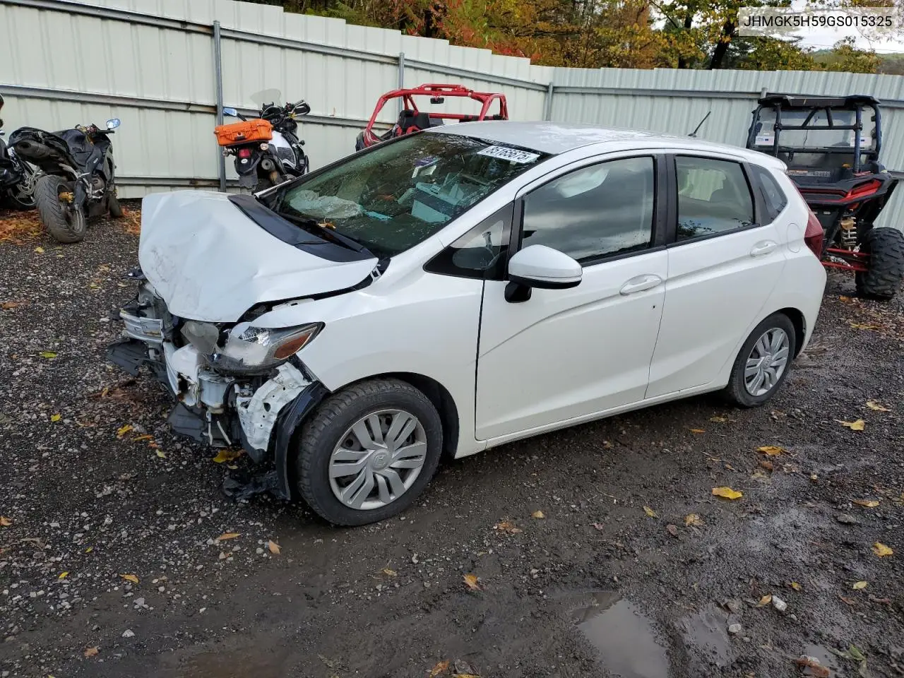 JHMGK5H59GS015325 2016 Honda Fit Lx