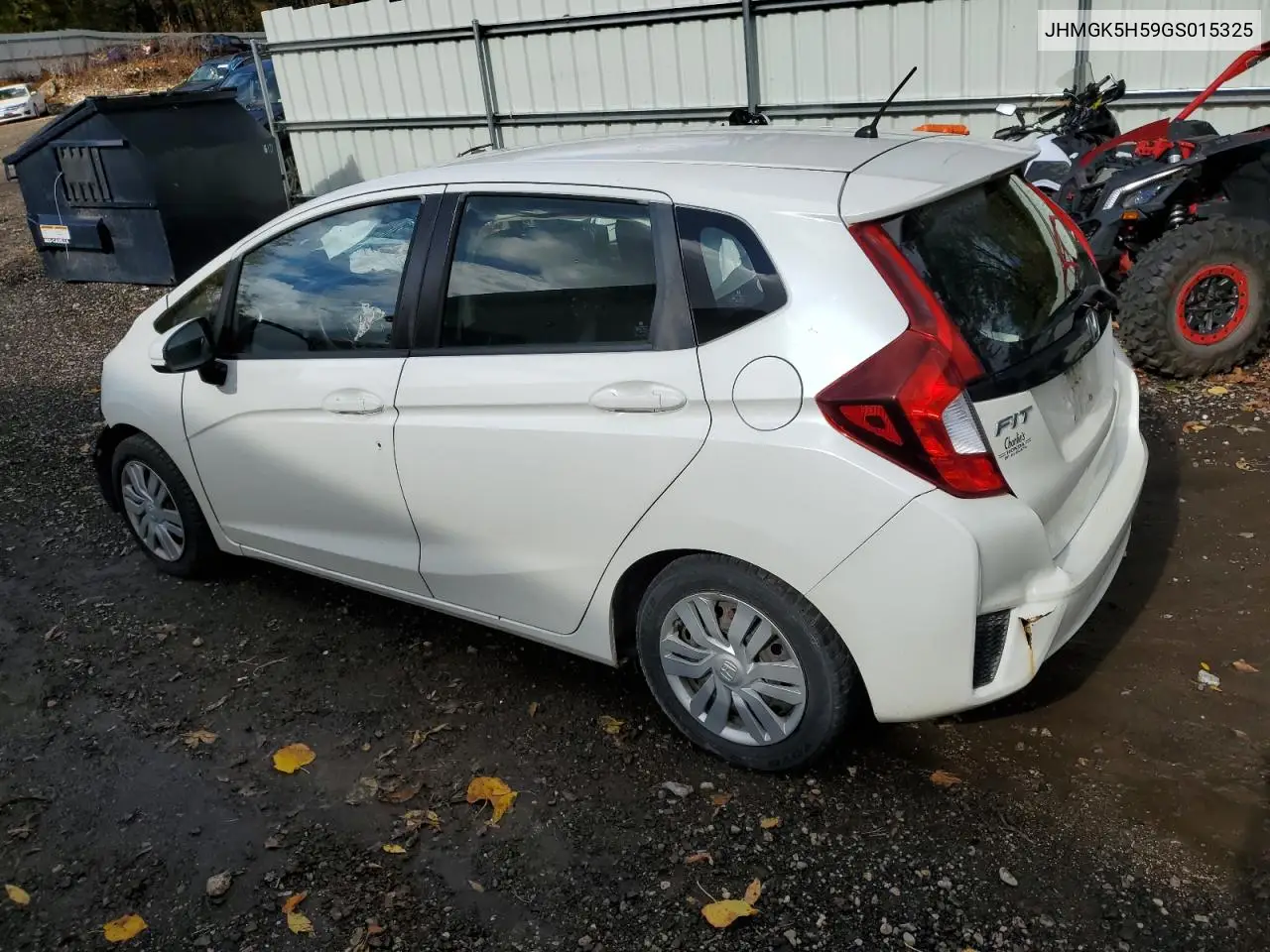 JHMGK5H59GS015325 2016 Honda Fit Lx