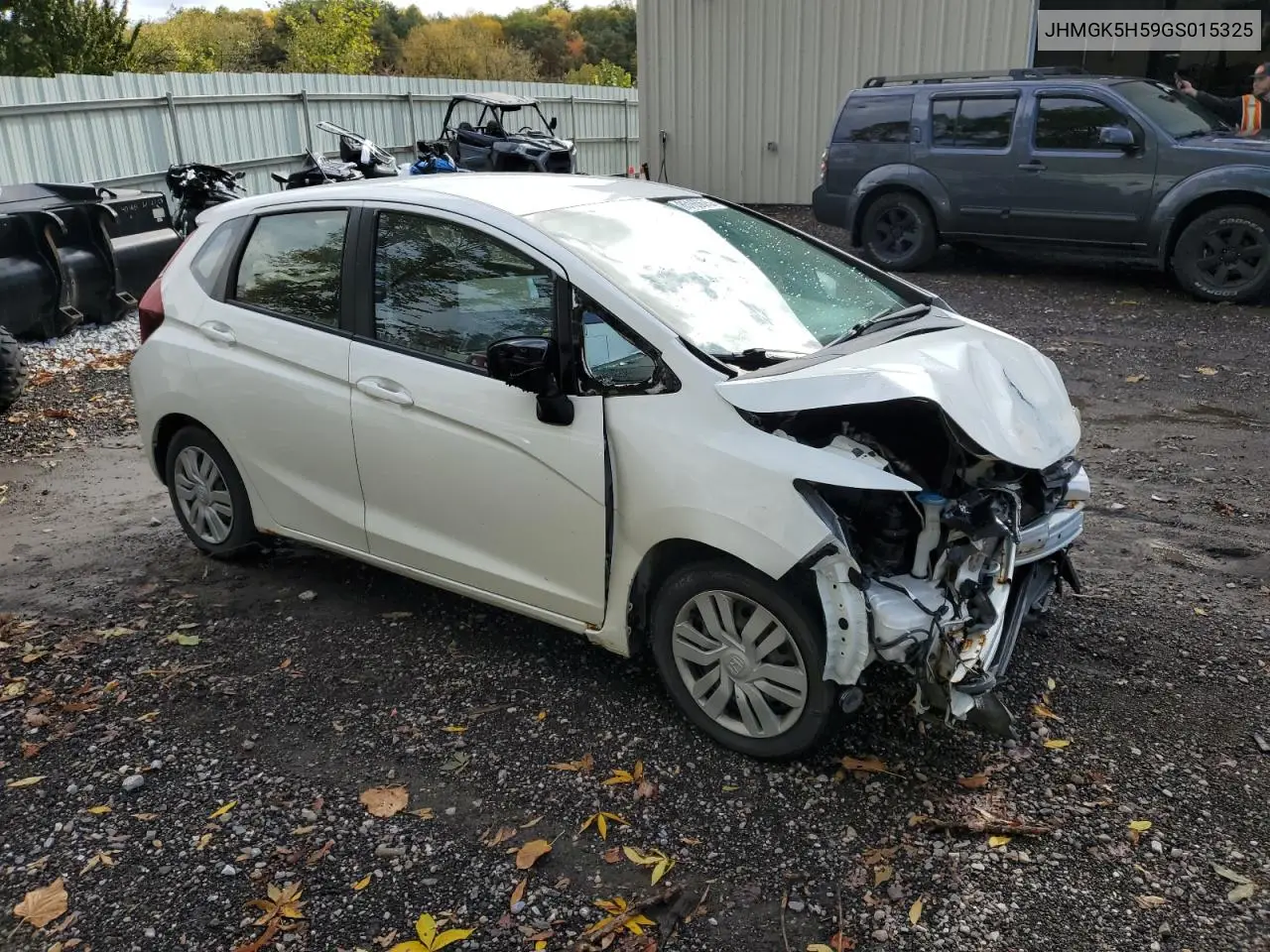 JHMGK5H59GS015325 2016 Honda Fit Lx