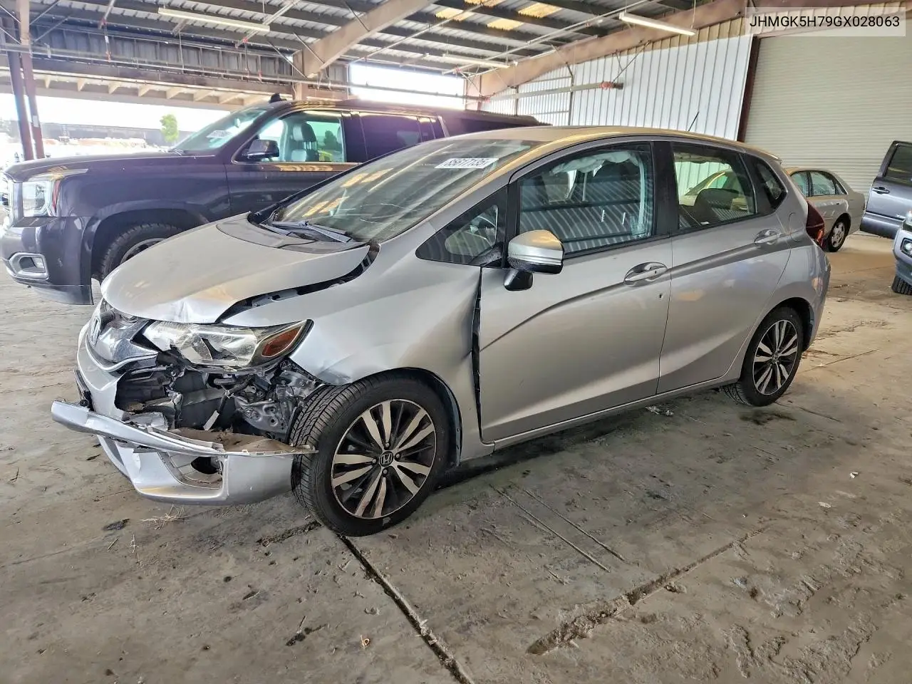 2016 Honda Fit Ex VIN: JHMGK5H79GX028063 Lot: 85617135