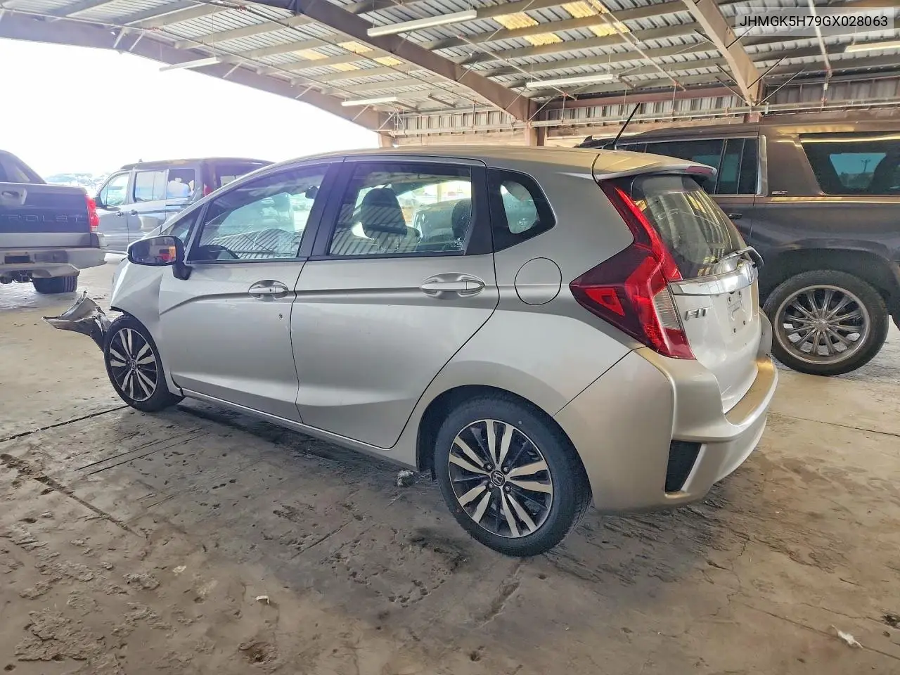 2016 Honda Fit Ex VIN: JHMGK5H79GX028063 Lot: 85617135