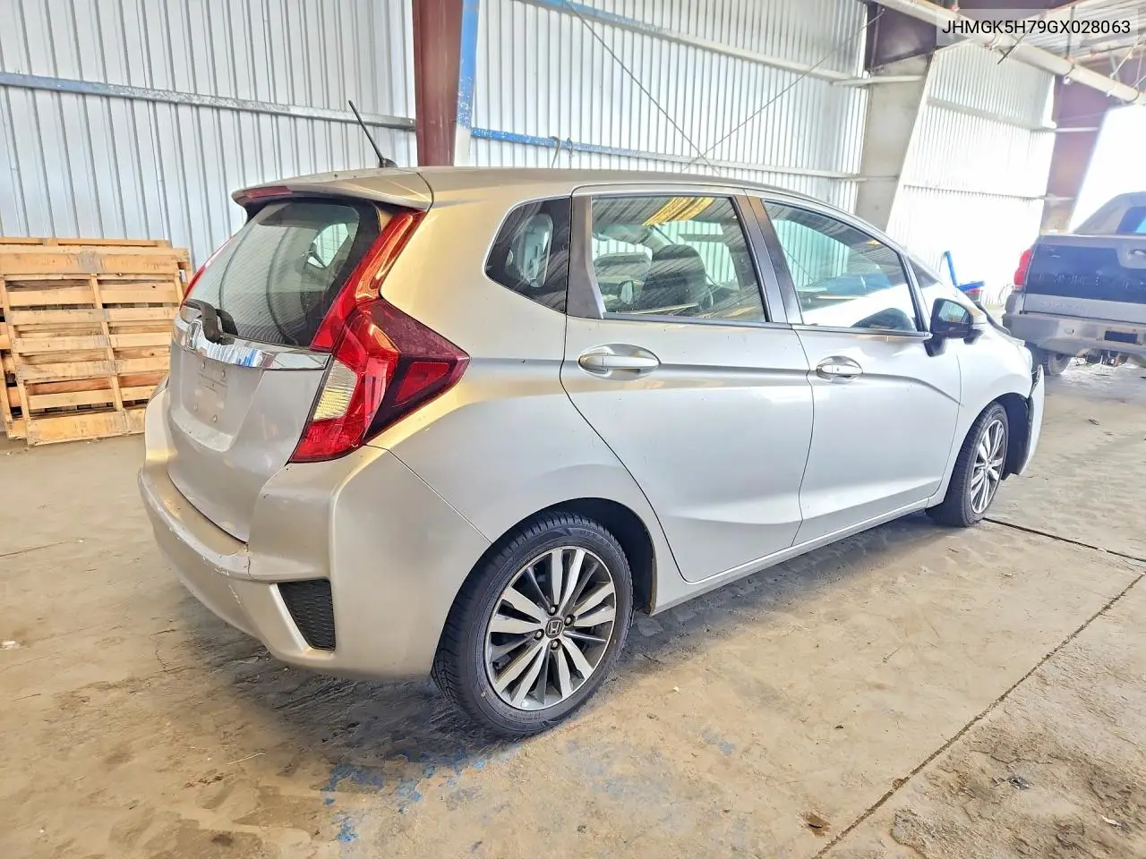 2016 Honda Fit Ex VIN: JHMGK5H79GX028063 Lot: 85617135