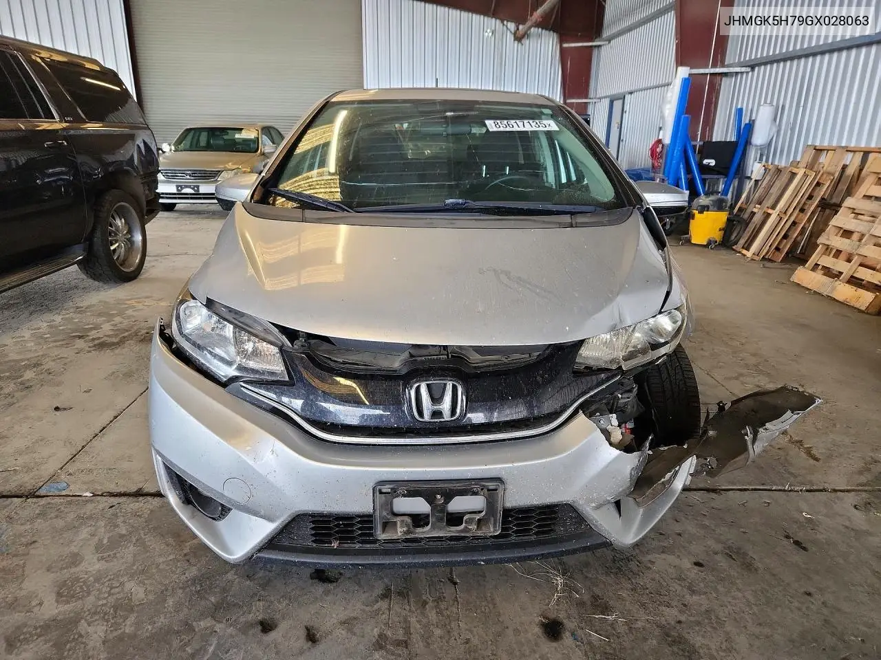 2016 Honda Fit Ex VIN: JHMGK5H79GX028063 Lot: 85617135
