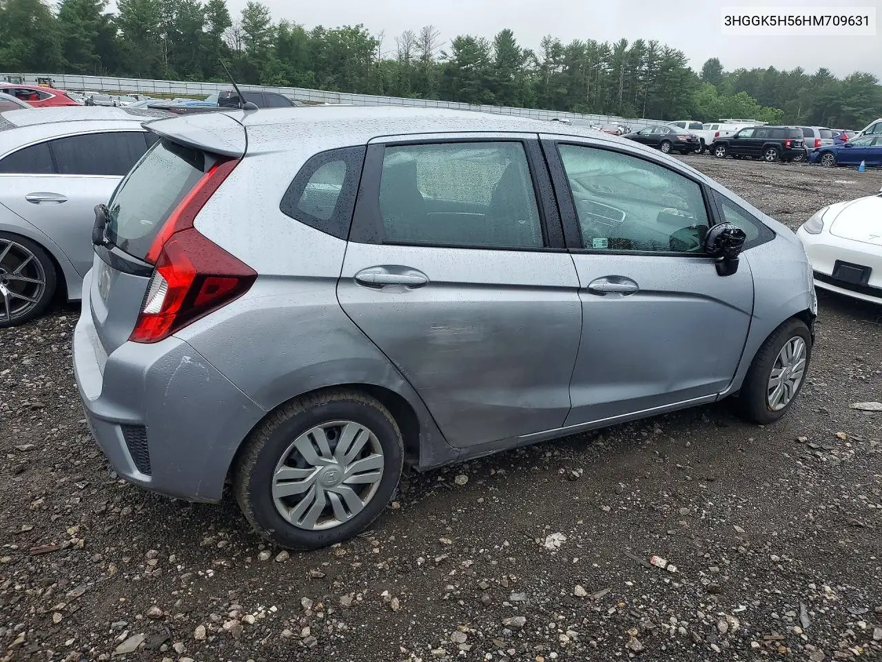2017 Honda Fit Lx VIN: 3HGGK5H56HM709631 Lot: 59758356