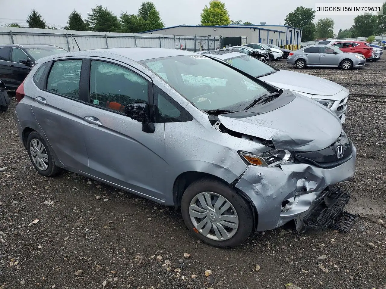 2017 Honda Fit Lx VIN: 3HGGK5H56HM709631 Lot: 59758356