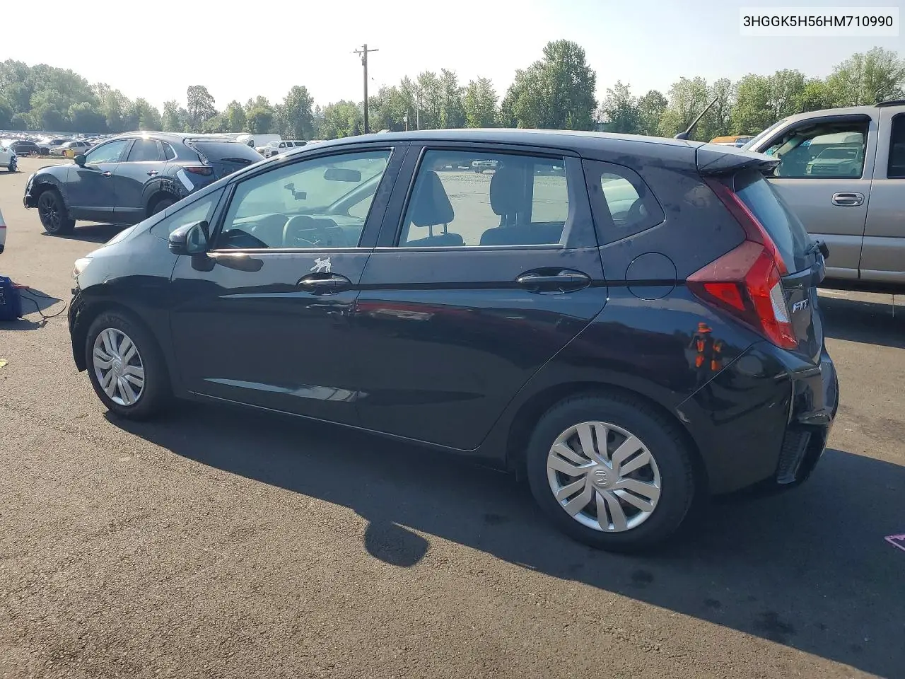 2017 Honda Fit Lx VIN: 3HGGK5H56HM710990 Lot: 61801976