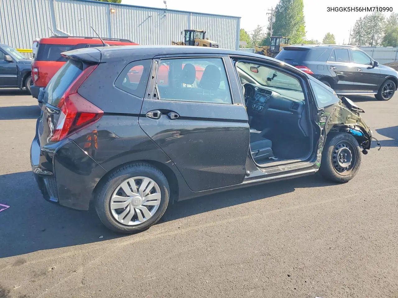 2017 Honda Fit Lx VIN: 3HGGK5H56HM710990 Lot: 61801976