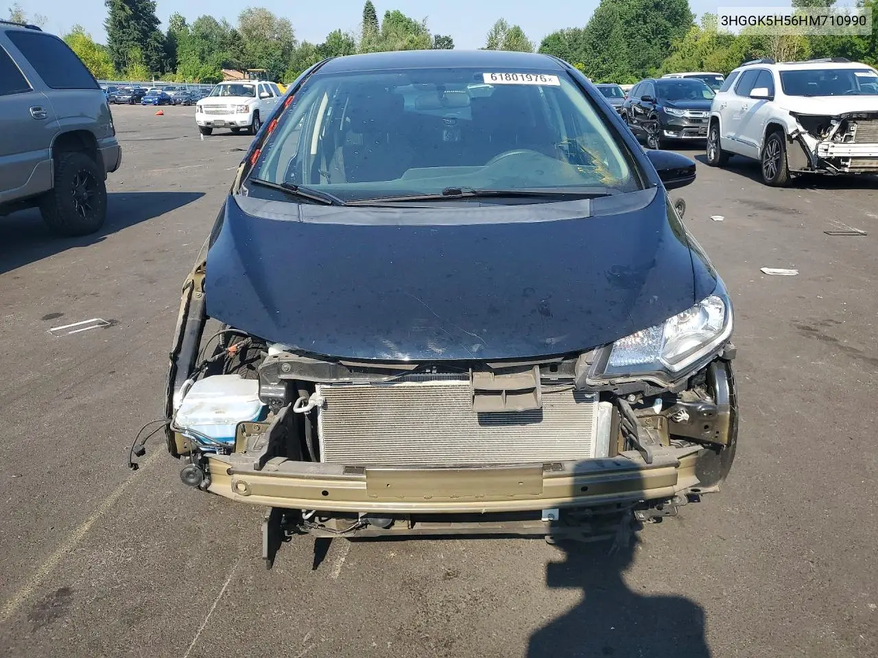 2017 Honda Fit Lx VIN: 3HGGK5H56HM710990 Lot: 61801976