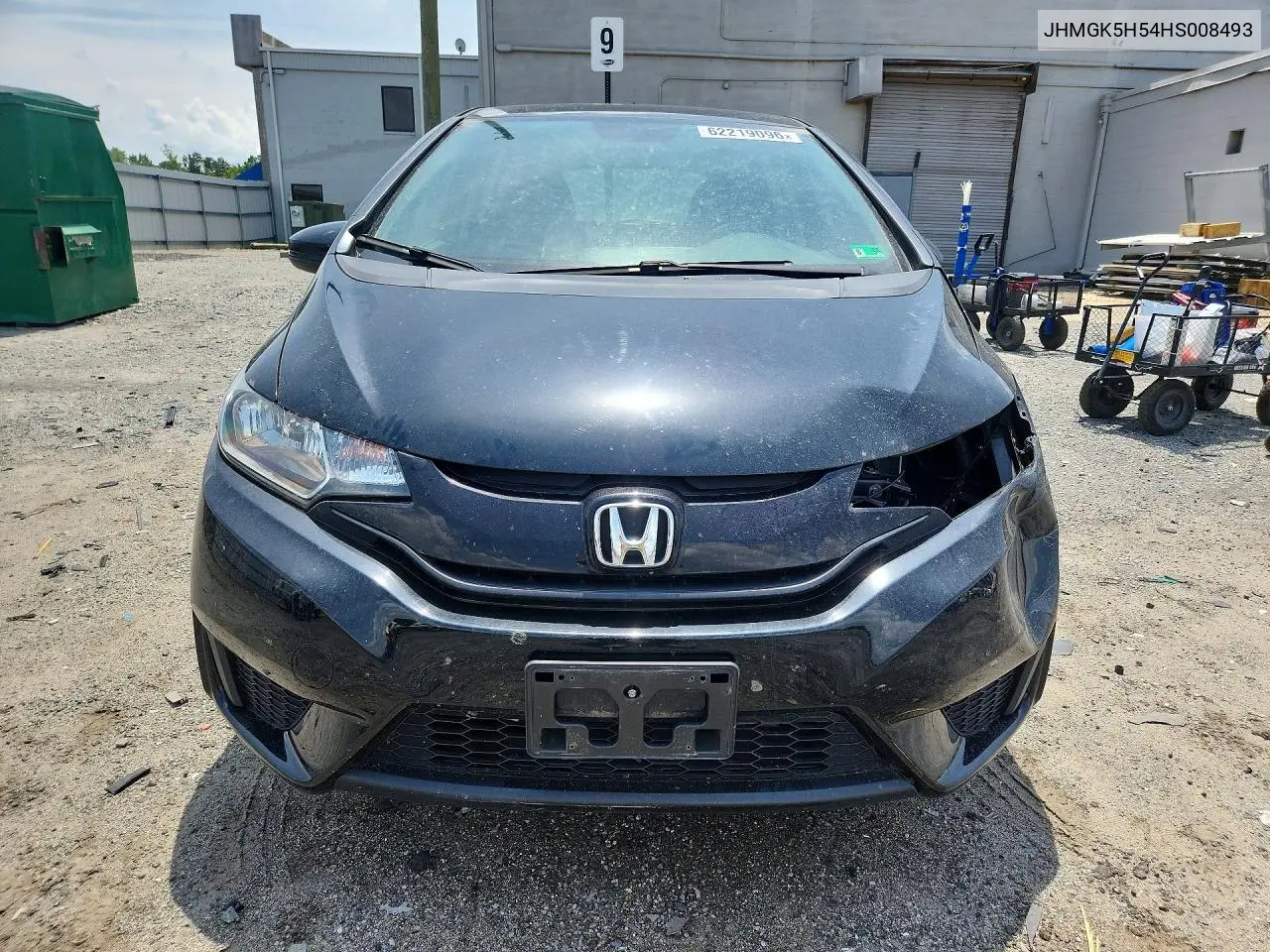 2017 Honda Fit Lx VIN: JHMGK5H54HS008493 Lot: 62219096