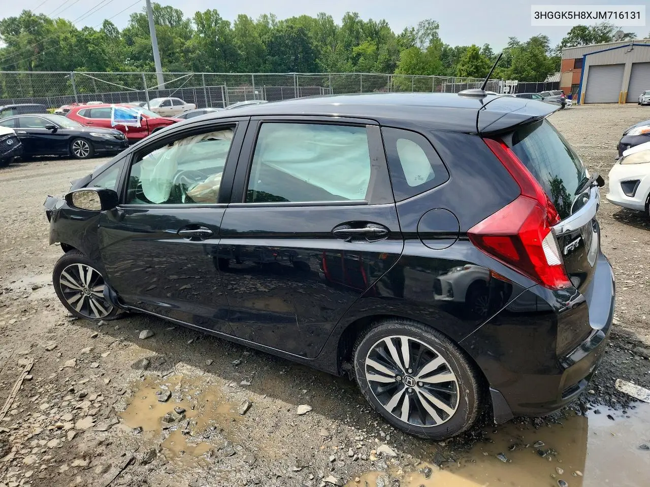 2018 Honda Fit Ex VIN: 3HGGK5H8XJM716131 Lot: 59584886