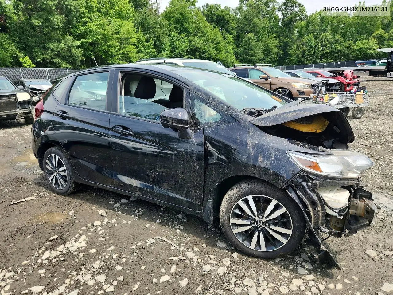 2018 Honda Fit Ex VIN: 3HGGK5H8XJM716131 Lot: 59584886