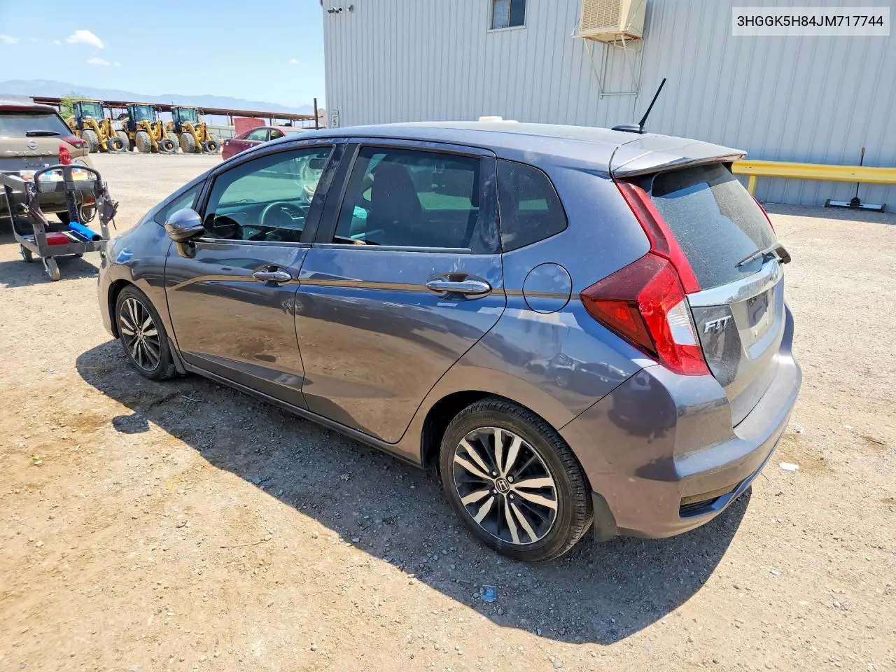 2018 Honda Fit Ex VIN: 3HGGK5H84JM717744 Lot: 60427546