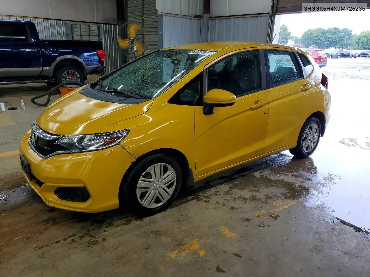 2018 Honda Fit Lx VIN: 3HGGK5H4XJM726235 Lot: 60603506