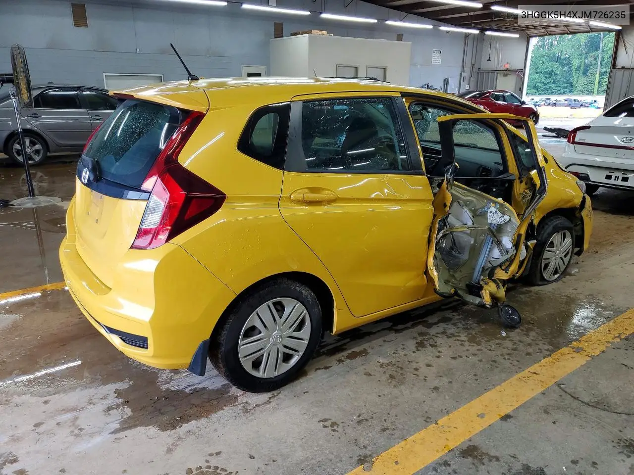 2018 Honda Fit Lx VIN: 3HGGK5H4XJM726235 Lot: 60603506