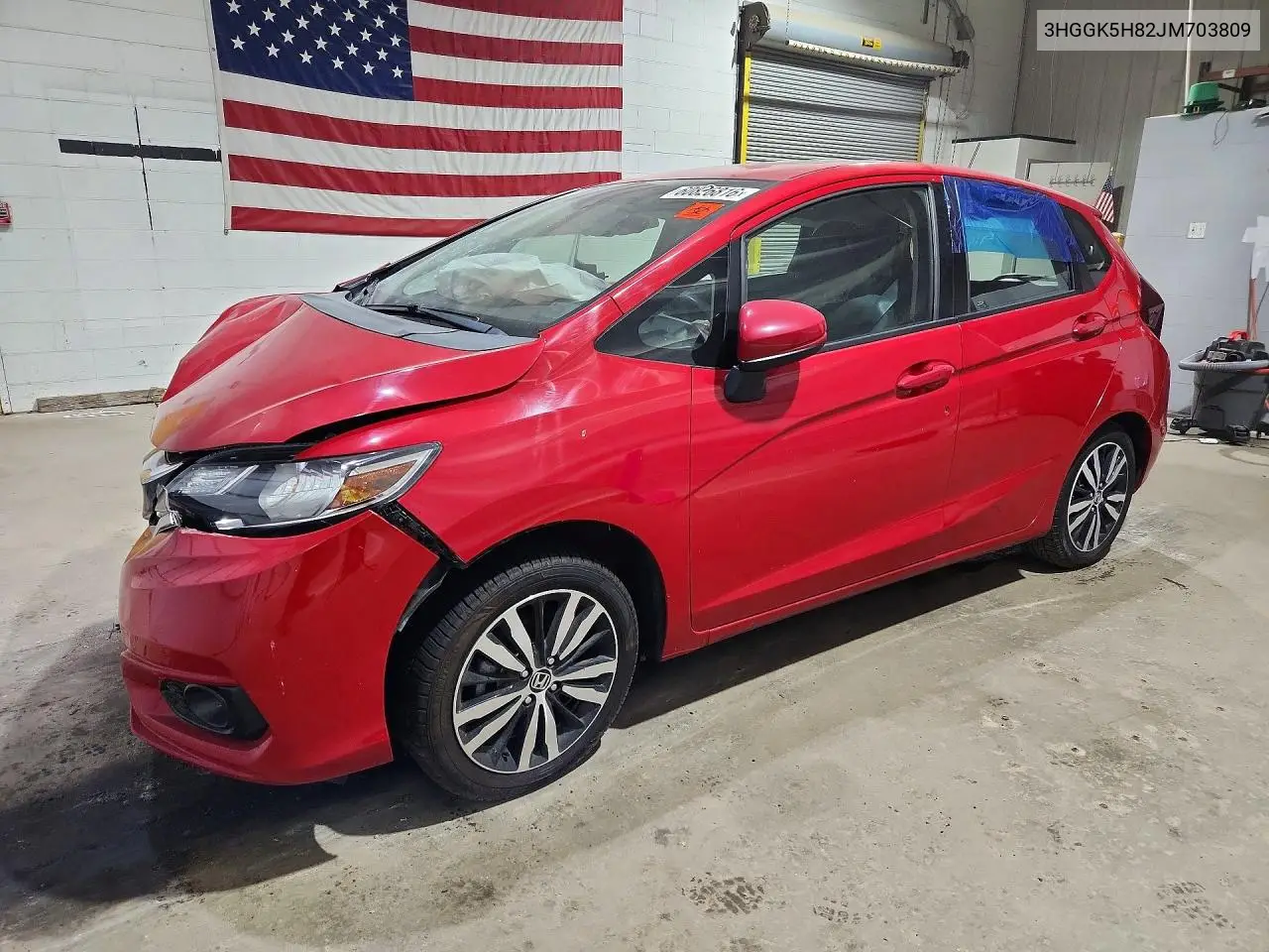2018 Honda Fit Ex VIN: 3HGGK5H82JM703809 Lot: 60826816
