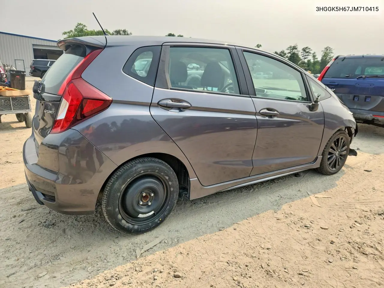 2018 Honda Fit Sport VIN: 3HGGK5H67JM710415 Lot: 61034386