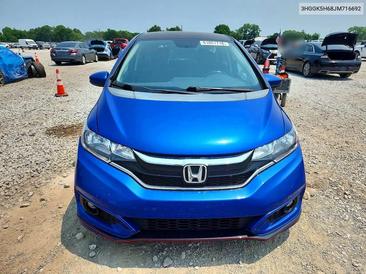 2018 Honda Fit Sport VIN: 3HGGK5H68JM716692 Lot: 61057716