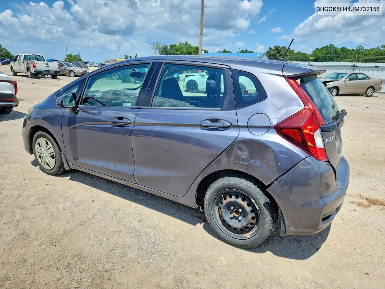2018 Honda Fit Lx VIN: 3HGGK5H44JM732158 Lot: 61332296