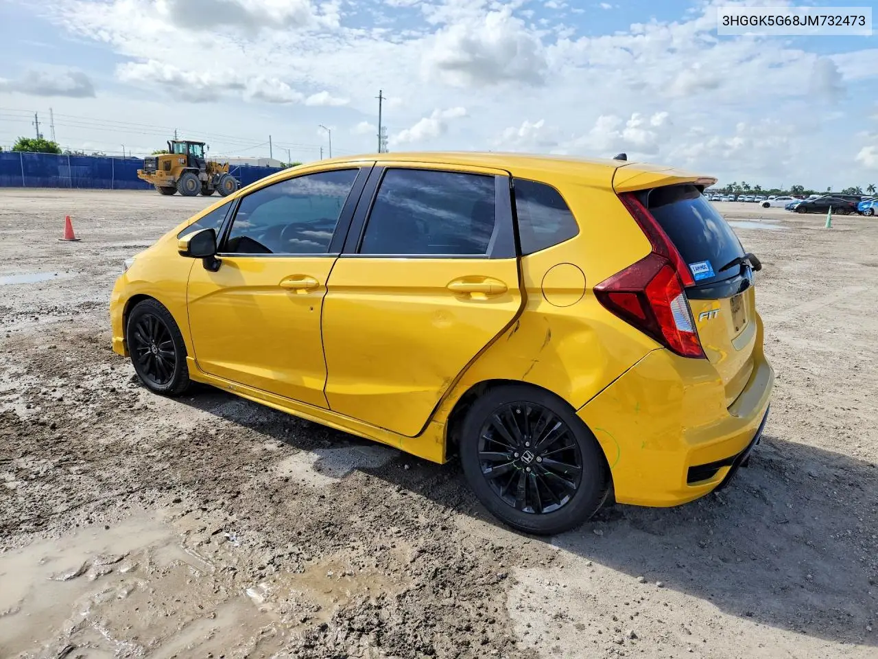 2018 Honda Fit Sport VIN: 3HGGK5G68JM732473 Lot: 61571206
