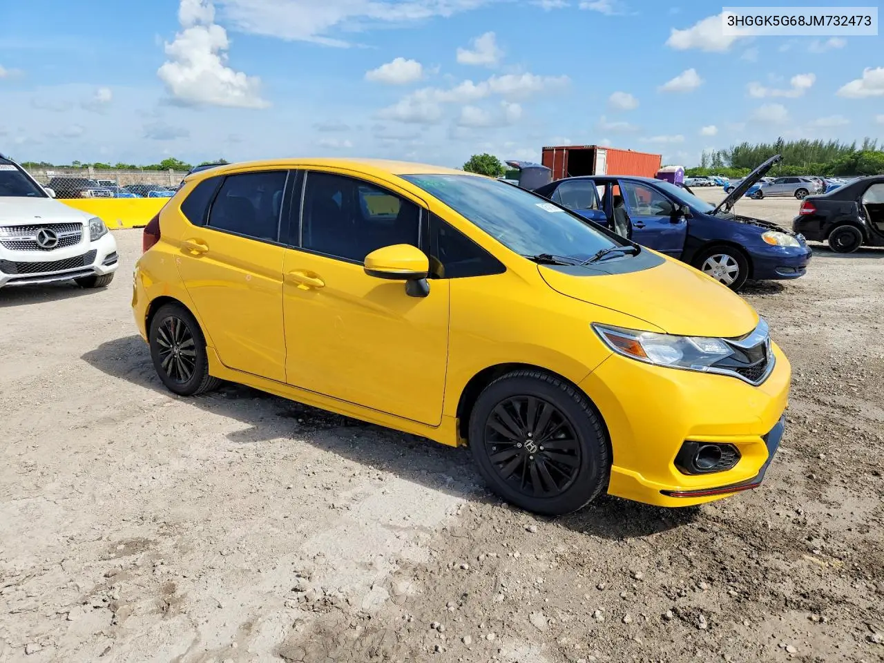 2018 Honda Fit Sport VIN: 3HGGK5G68JM732473 Lot: 61571206