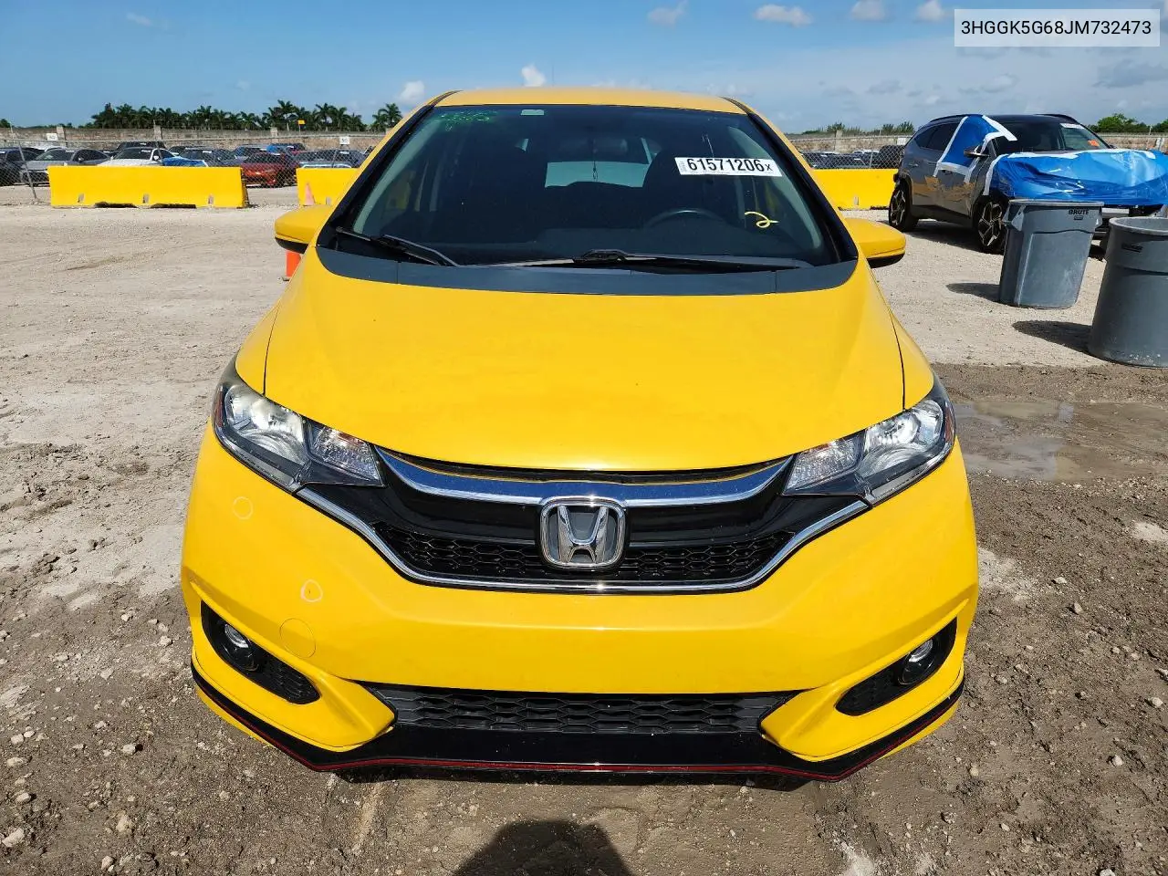 2018 Honda Fit Sport VIN: 3HGGK5G68JM732473 Lot: 61571206