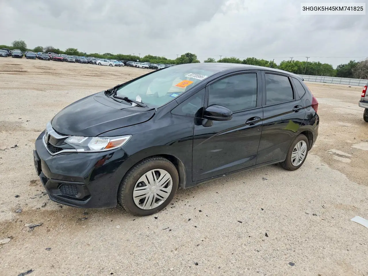 2019 Honda Fit Lx VIN: 3HGGK5H45KM741825 Lot: 60708966