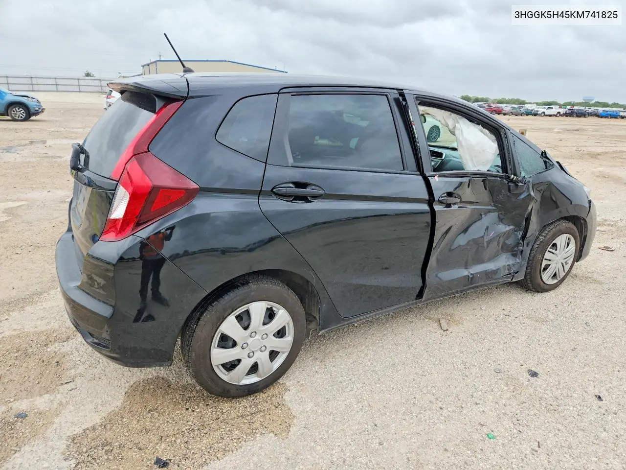 2019 Honda Fit Lx VIN: 3HGGK5H45KM741825 Lot: 60708966