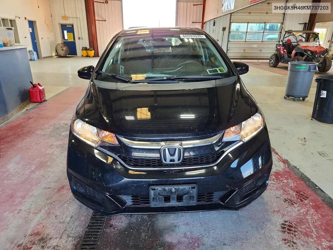 2019 Honda Fit Lx VIN: 3HGGK5H46KM737203 Lot: 60993526