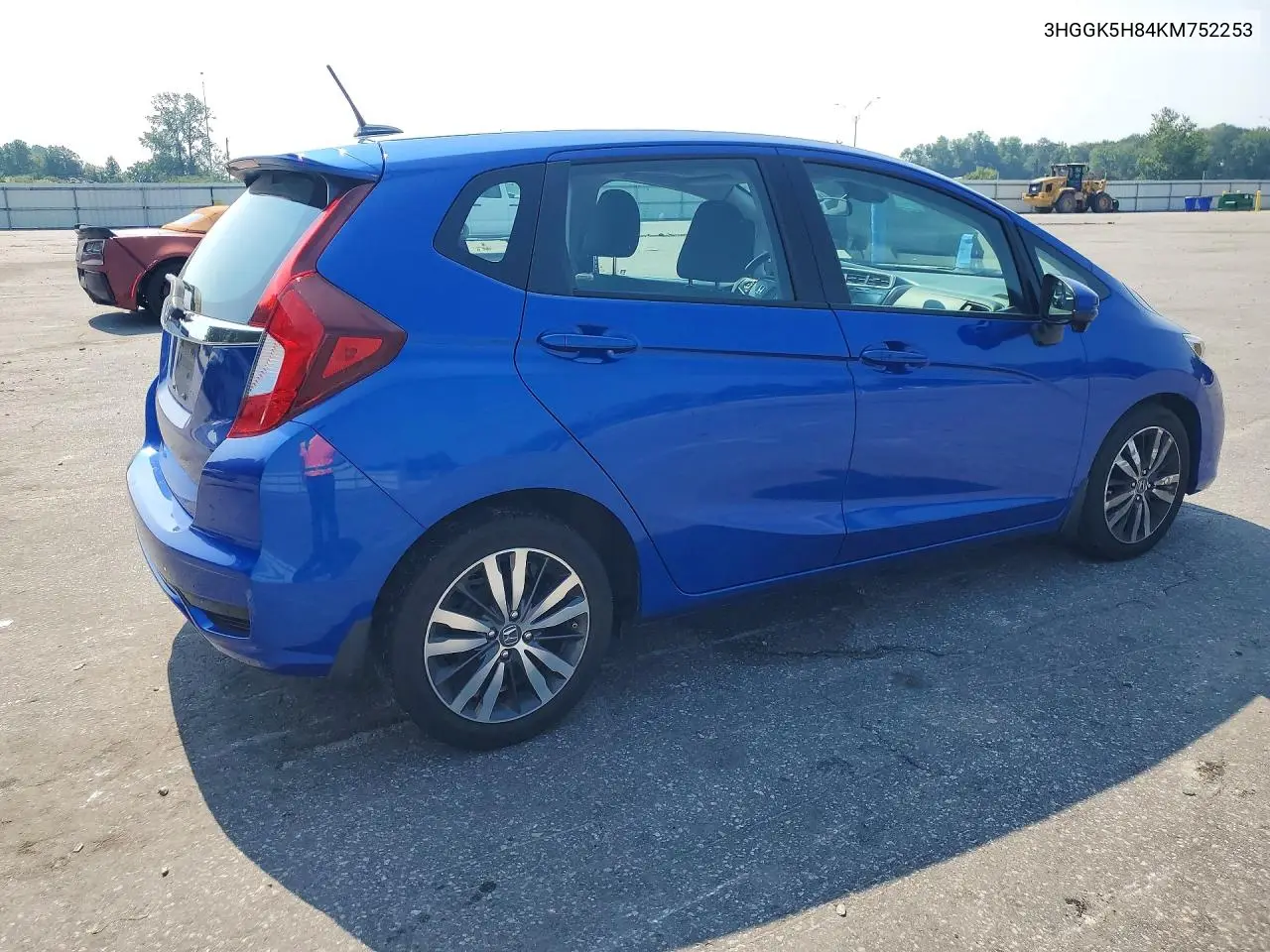 2019 Honda Fit Ex VIN: 3HGGK5H84KM752253 Lot: 61582866