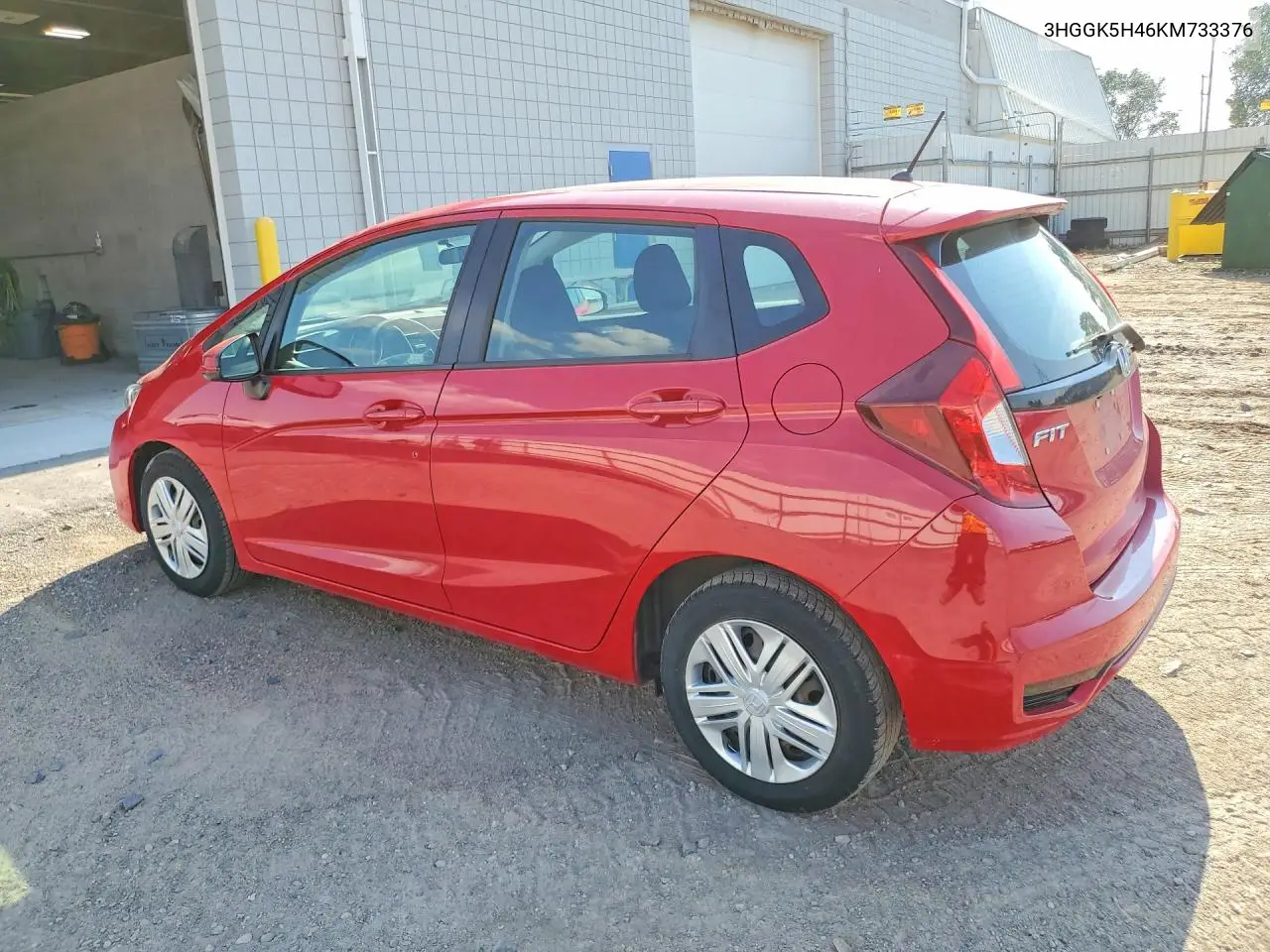 2019 Honda Fit Lx VIN: 3HGGK5H46KM733376 Lot: 61957106