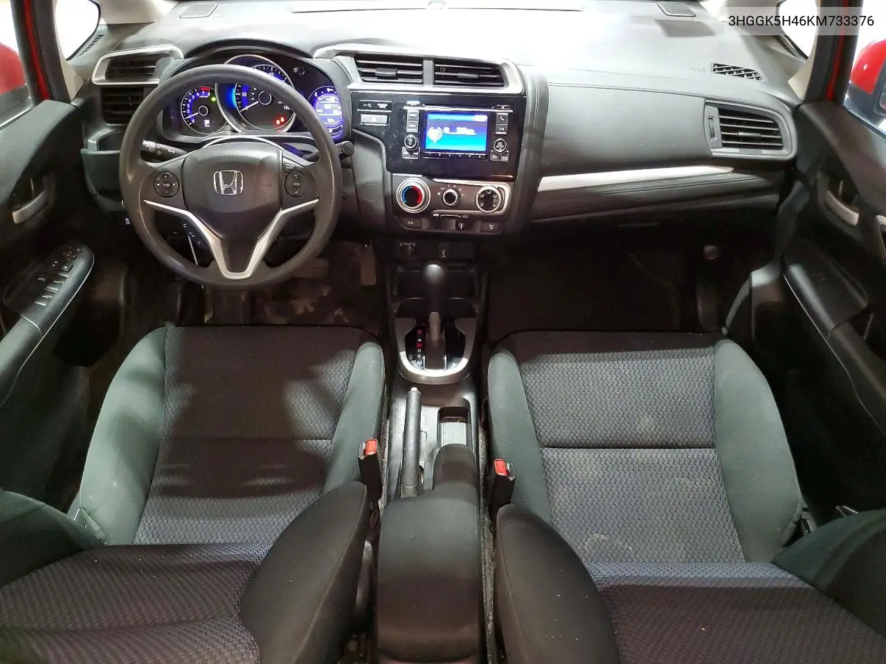 2019 Honda Fit Lx VIN: 3HGGK5H46KM733376 Lot: 61957106
