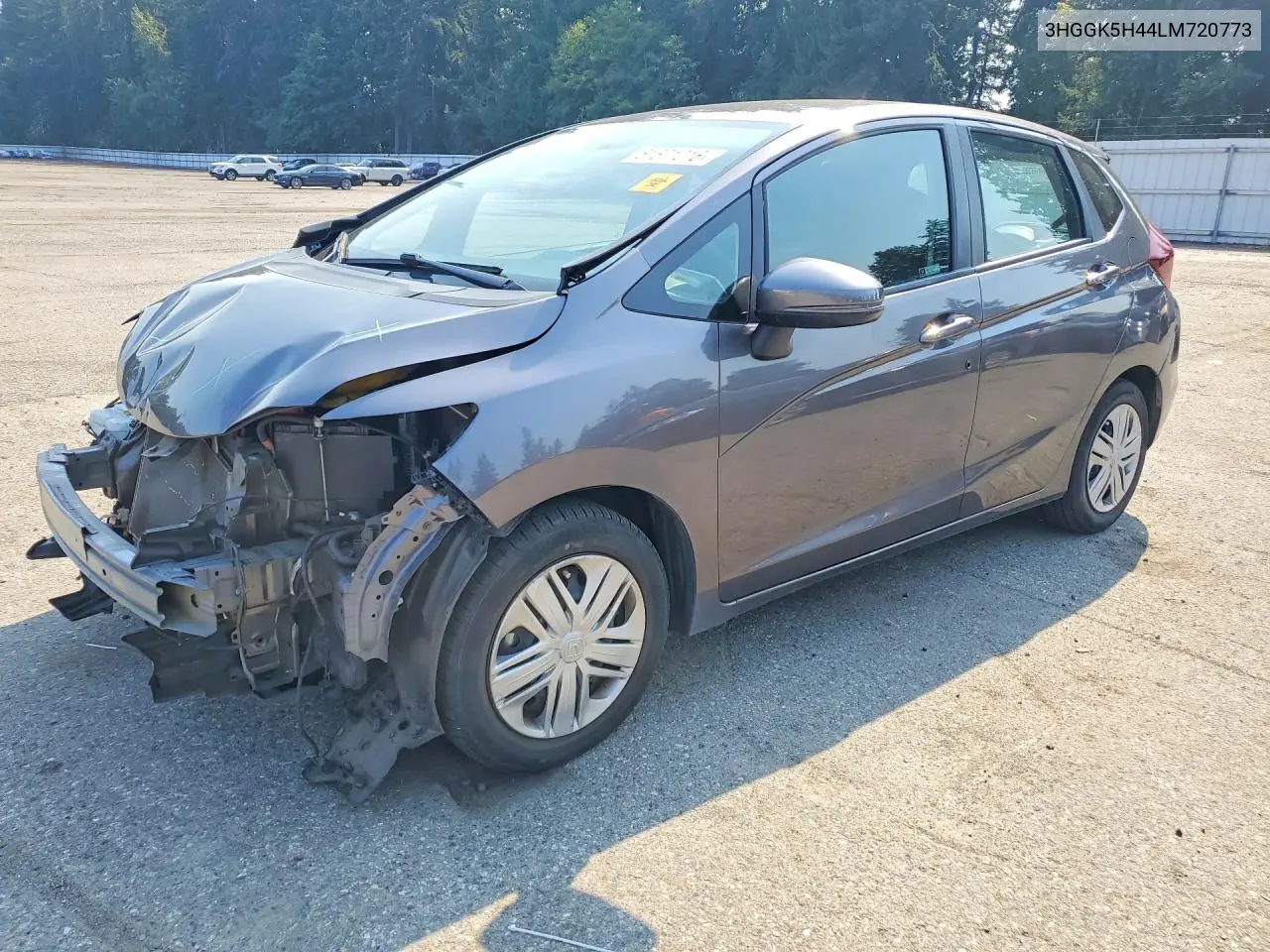 2020 Honda Fit Lx VIN: 3HGGK5H44LM720773 Lot: 61671016