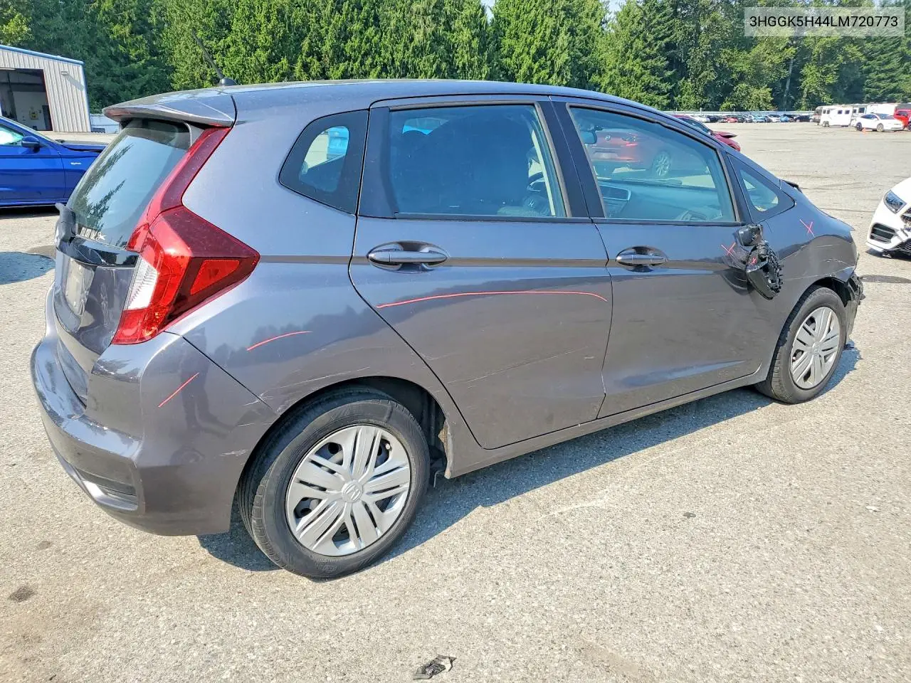 2020 Honda Fit Lx VIN: 3HGGK5H44LM720773 Lot: 61671016