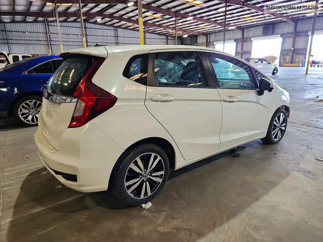 2020 Honda Fit Ex VIN: 3HGGK5H86LM704206 Lot: 61774536