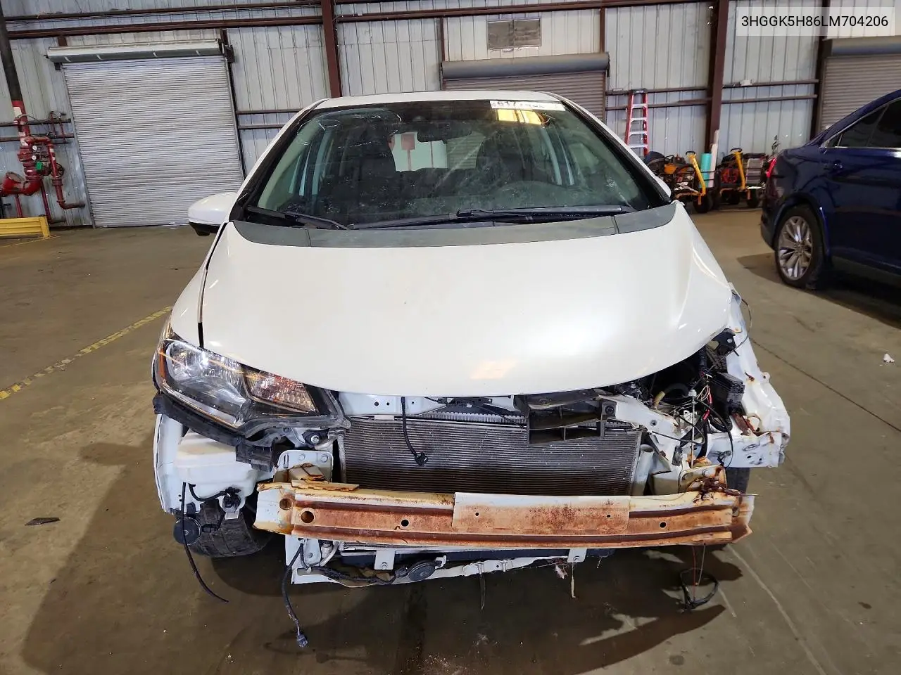2020 Honda Fit Ex VIN: 3HGGK5H86LM704206 Lot: 61774536