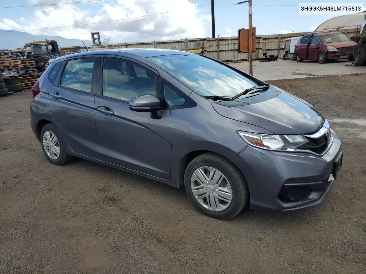 3HGGK5H48LM715513 2020 Honda Fit Lx